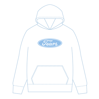 KEIJU Official Goods Store/商品詳細 “Tears” Logo Hoodie WHITE