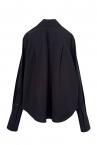 PLEATED SHIRT [BLACK]