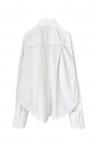 PLEATED SHIRT [WHITE]