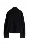 STRIPE DOUBLE LAYER BLAZER [BLACK]