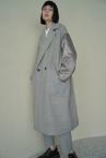 REVERSIBLE PATCHWORK  COAT [GREY-MULTI]