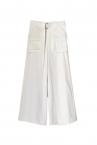 UTILITY WIDE LEG PANTS [WHITE]