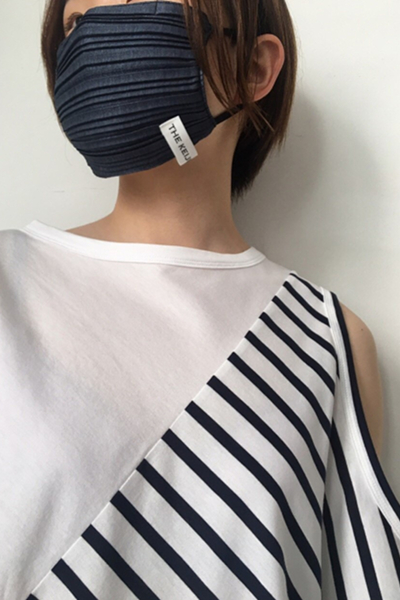 The Keiji Ijiit Co Online Store 商品詳細 The Keiji Pleats Mask Indigo