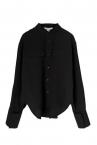 DETACHABLE COLLAR FLAP POCKET SHIRT [BLACKBLACK]