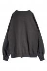 FLAP POCKET SWEAT SHIRT [GREYBLACK]