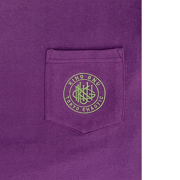 CREST LOGO POCKET TEE [DARK PURPLE]