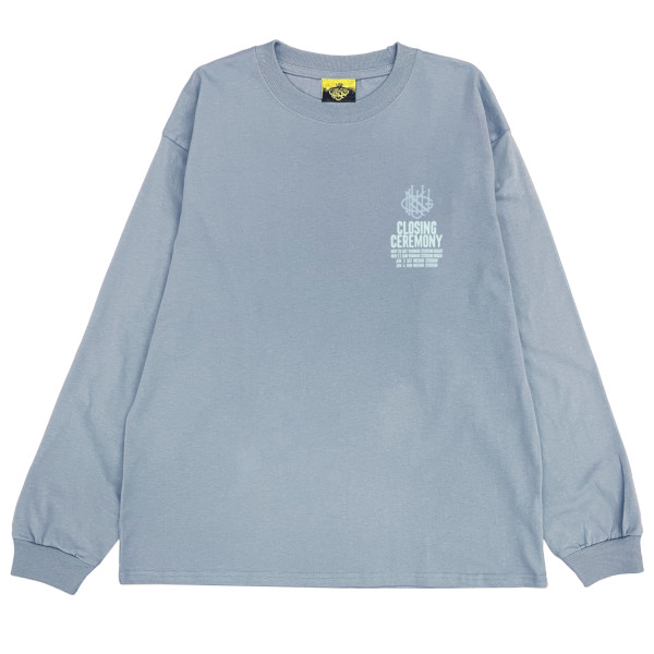 THE PHASE LONG SLEEVE TEE [GRAY]