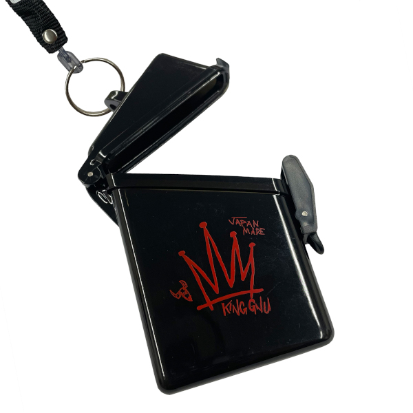 CLEAR CARD CASE [BLACK]