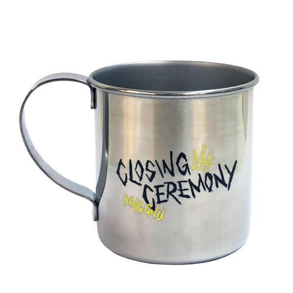 MIXED LOGO MUG  [SILVER]