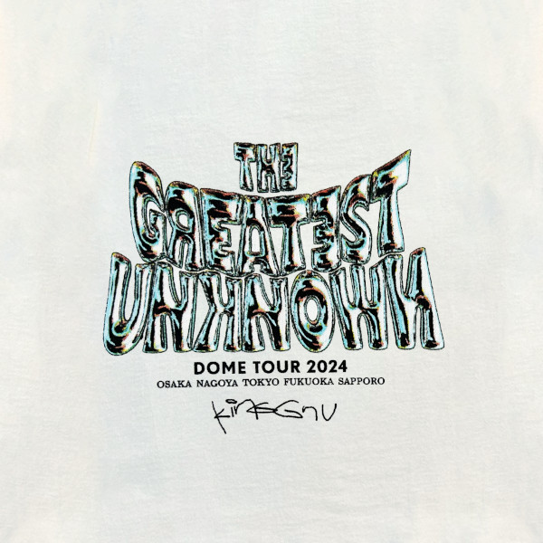 THE GREATEST UNKNOWN TEE [WHITE]