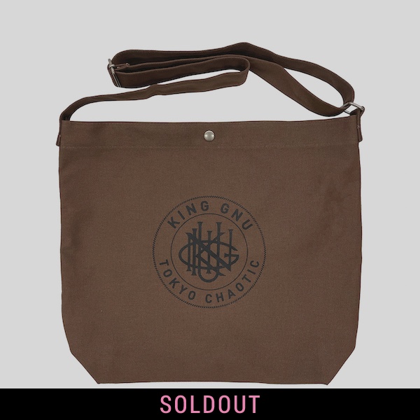 CREST 2WAY TOTE BAG [BROWN]