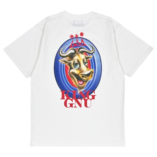 GNU GRAFFITI TEE [WHITE]