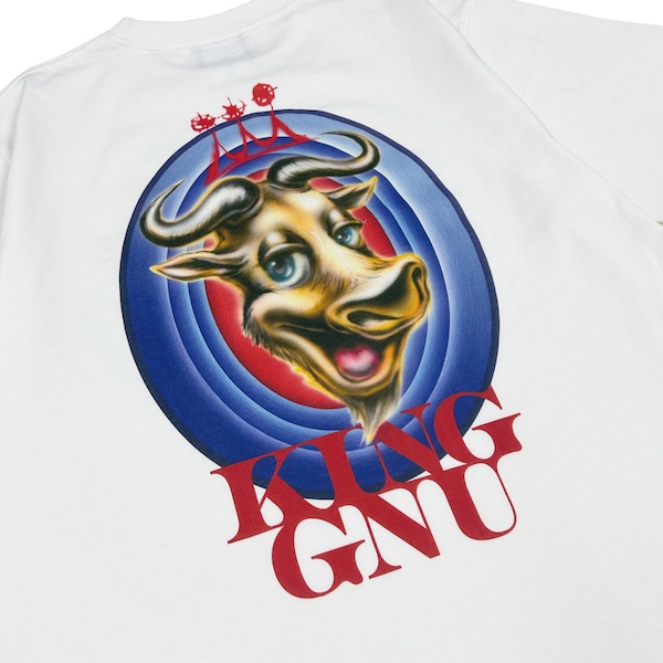 GNU GRAFFITI TEE [WHITE]