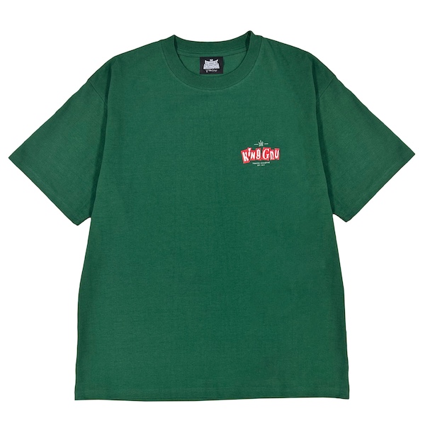 GNU GRAFFITI TEE [GREEN]