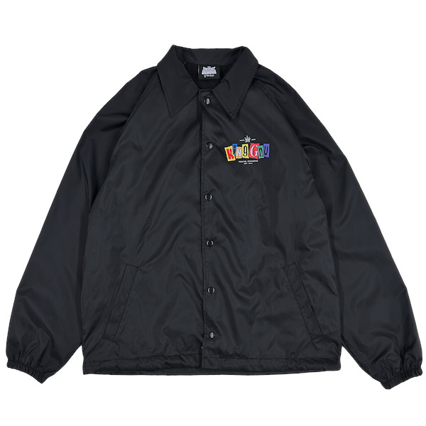 GNU FRIENDS COACH JACKET [BLACK]