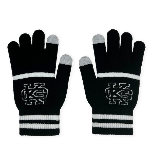 KG FOOTBALL GLOVES [BLACK]