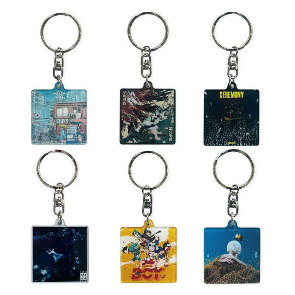 CD JACKET ACRYLIC KEYCHAIN [random]