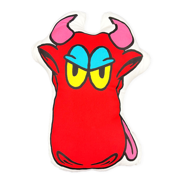 GNU FACE CUSHION [RED]