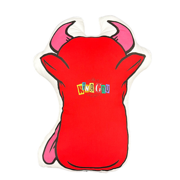 GNU FACE CUSHION [RED]