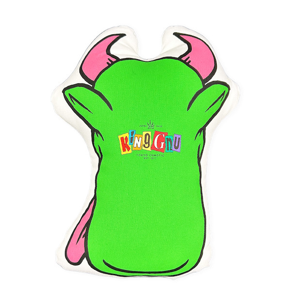 GNU FACE CUSHION [GREEN]