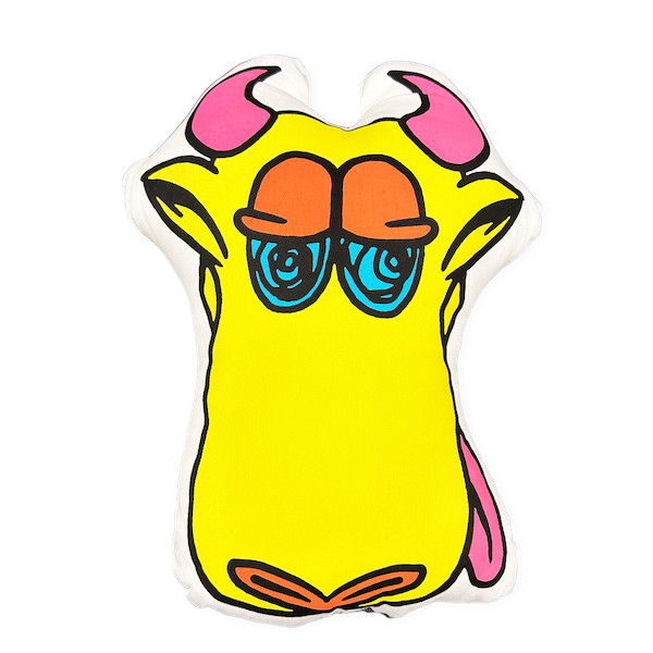 GNU FACE CUSHION [YELLOW]