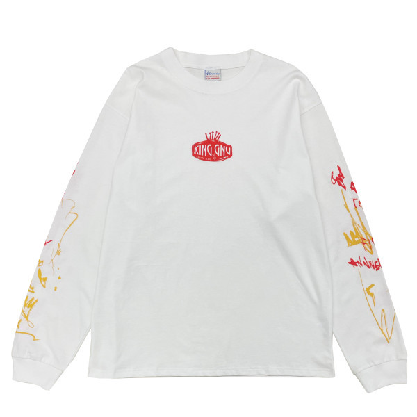 LONG SLEEVE TEE [WHITE]