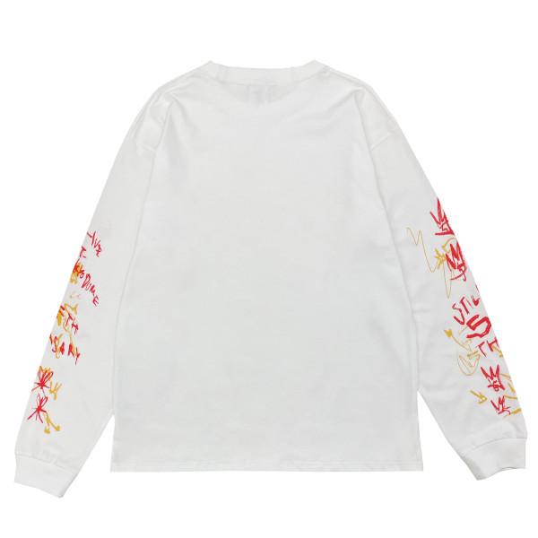 LONG SLEEVE TEE [WHITE]