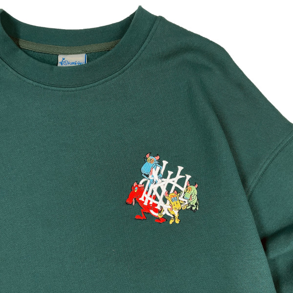 GNU CREW SWEAT [GREEN]