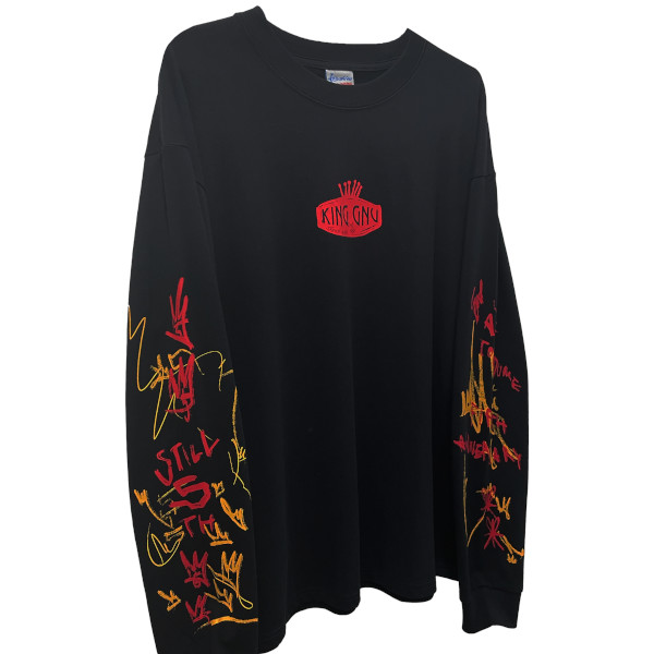 LONG SLEEVE TEE [BLACK]