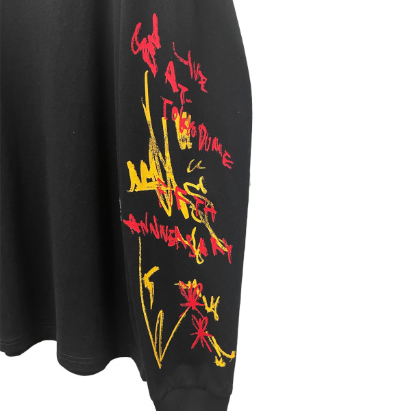 LONG SLEEVE TEE [BLACK]