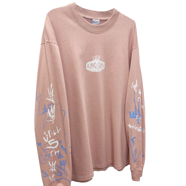 LONG SLEEVE TEE [PINK]