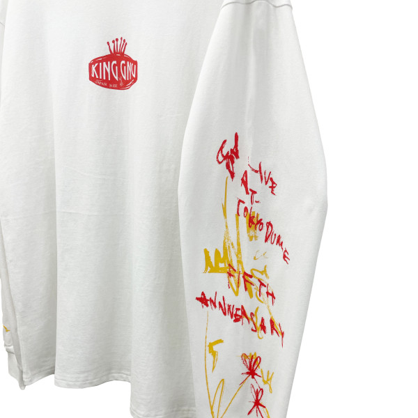 LONG SLEEVE TEE [WHITE]