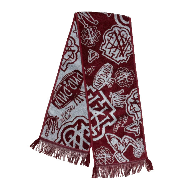 MUFFLER TOWEL [BURGUNDY]