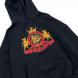 CREST LOGO HOODIE [BLACK]