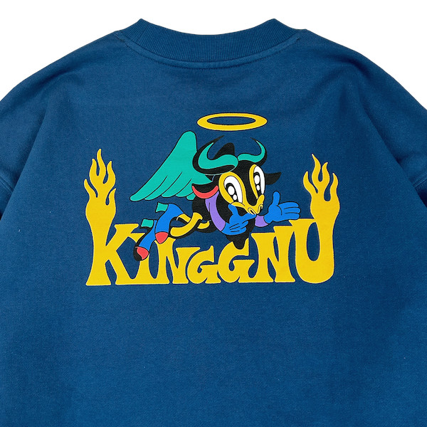 King Gnu オフィシャル・グッズ通販/商品詳細 FLYING GNU SWEAT [BLUE]