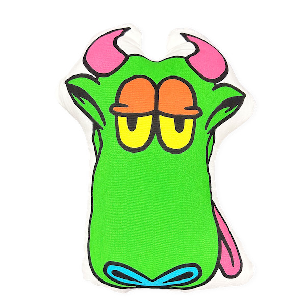 GNU FACE CUSHION [GREEN]