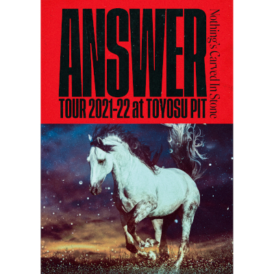 ANSWER TOUR 2021-22 at TOYOSU PIT【DVD通常盤】