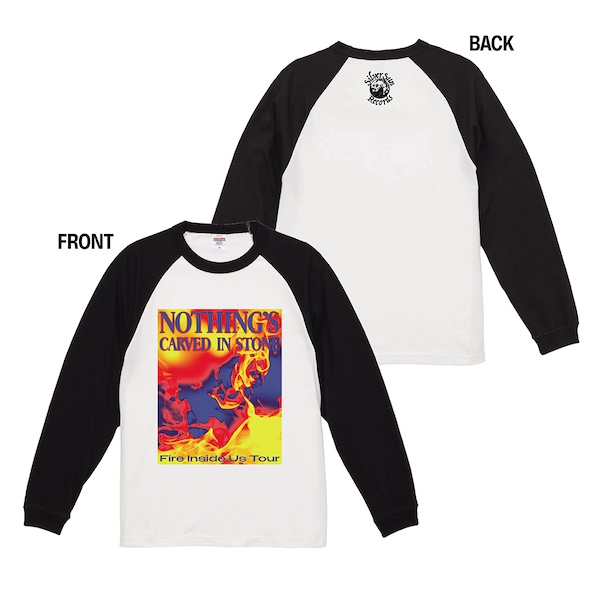 Fire Inside Us Tour ラグランロングTシャツ